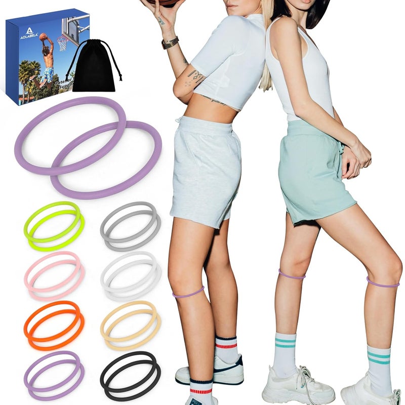 Aolabela 2PCS Patellar Tendon Knee Strap Knee Band for Knee Pain Relief Patella Band for Basketball Running Sports Breathable Patellar Tendon Support Strap - Image 1